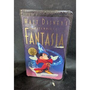 Walt Disney's Masterpiece Fantasia VHS Sealed Collectible Tape  READ